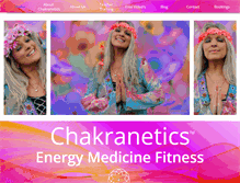 Tablet Screenshot of chakranetics.com